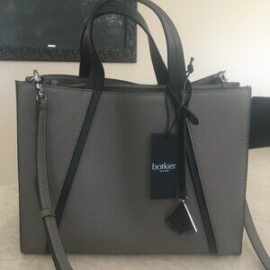 Botkier Trinity Satchel Bag Winter Grey